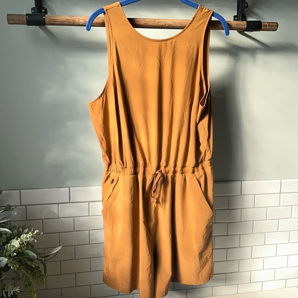 All in Motion Mustard Jumpsuit